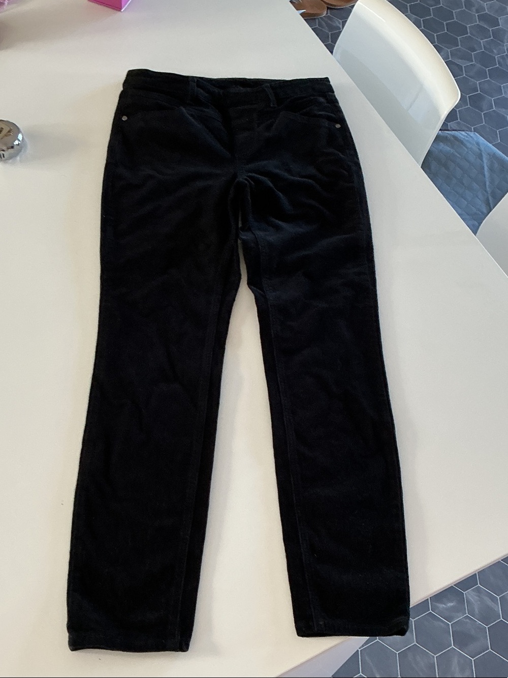 Tribal Women’s Black Straight Leg Jeans corduroy